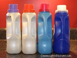 4 Bottles Laundry Detergent